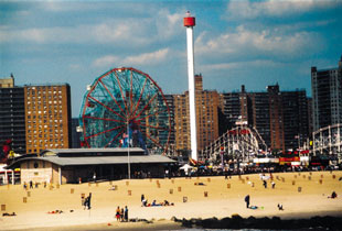 from the pier