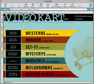 Video Kart home